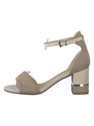 Marco Tozzi Haksandalen beige