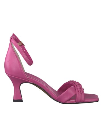 Marco Tozzi Sandały w kolorze różowym