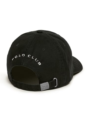 Polo Club Cap in Schwarz