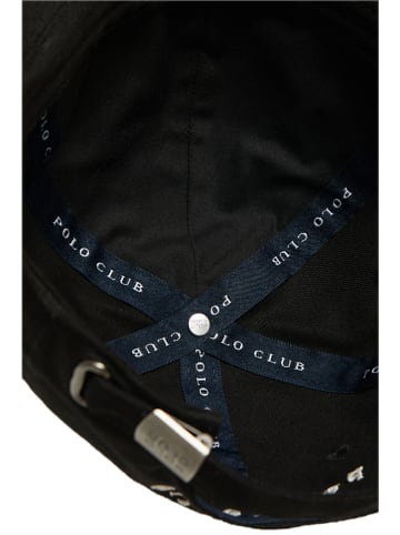 Polo Club Cap in Schwarz