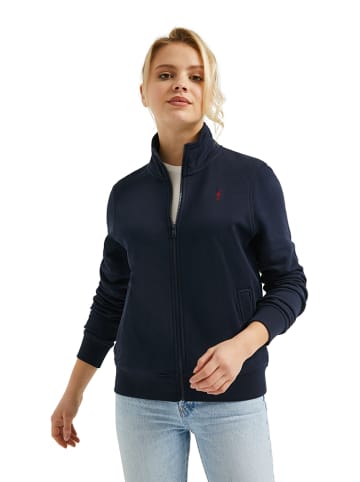 Polo Club Sweatjacke in Dunkelblau