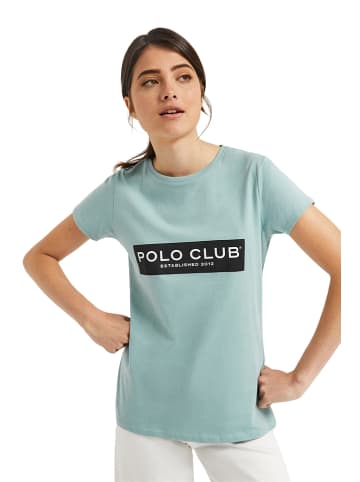 Polo Club Shirt in Hellblau