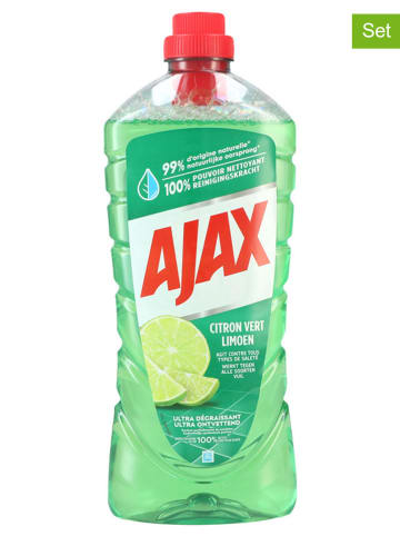 Ajax 6-delige set: allesreiniger, 6x 1,25 l