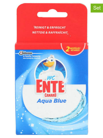 WC Ente 20-delige set: toiletblokjes "4in1 Refill Aqua Blue", 20 x 2 stuks ( 2x 40 g)
