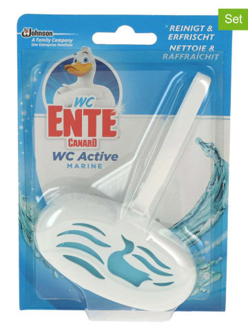 WC Ente 12-delige set: toiletblokken "Active Marine", 40 g