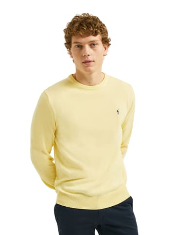 Polo Club Pullover in Gelb