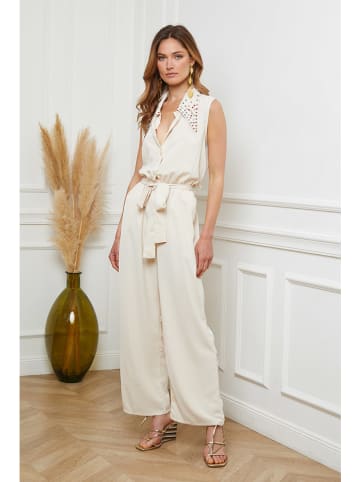 Joséfine Jumpsuit "Ival" in Creme