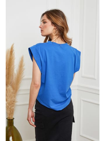 Joséfine Shirt "Kroner" blauw