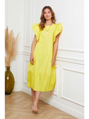 Joséfine Sukienka "Loulou" w kolorze żółtym