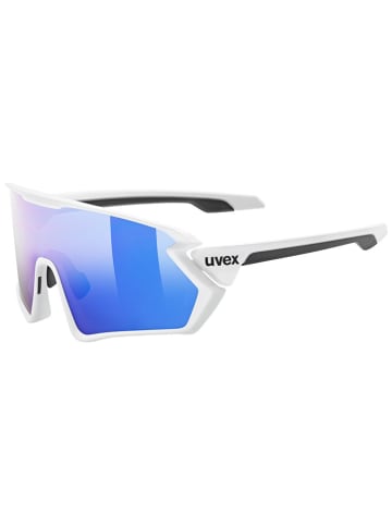 Uvex Sportbrille "Sportstyle 231" in Weiß/ Blau