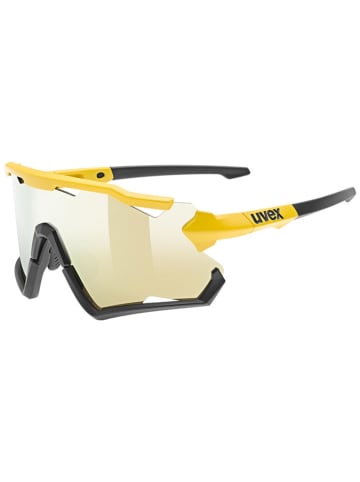 Uvex Sportbril "Sportstyle 228" geel/zwart