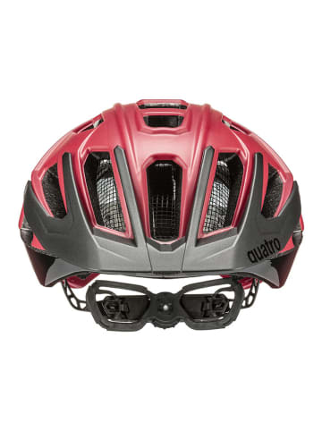 Uvex Kask rowerowy "Quatro CC" w kolorze czerwonym