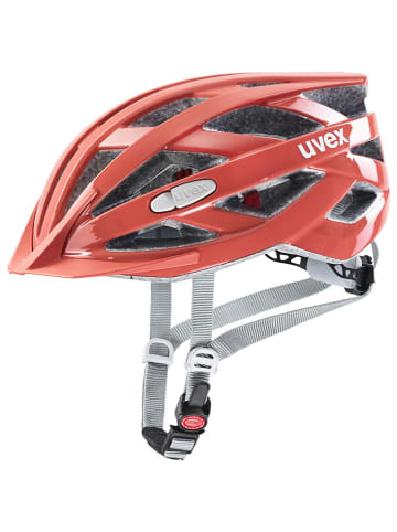 Uvex Kask rowerowy "I-Vo 3D"  w kolorze czerwonym