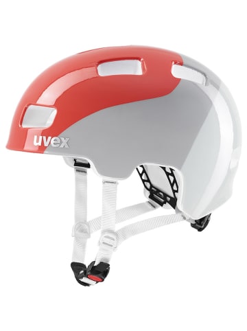 Uvex Fahrradhelm "HLMT" in Orange/ Grau