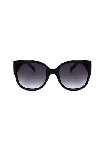 Karen Millen Damen-Sonnenbrille in Schwarz