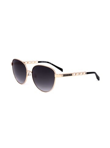 Karen Millen Damen-Sonnenbrille in Schwarz/ Gold