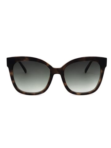 Karen Millen Damskie okulary przeciwsłoneczne w kolorze czarno-szarym