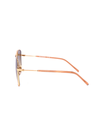 Scotch & Soda Damen-Sonnenbrille in Braun/ Gold