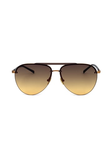 Ted Baker Herren-Sonnenbrille in Braun/ Gelb