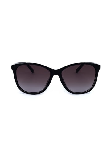 Ted Baker Damskie okulary przeciwsłoneczne w kolorze czarnym ze wzorem