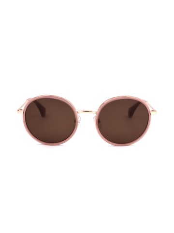 Vivienne Westwood Damskie okulary przeciwsłoneczne w kolorze jasnoróżowo-brązowym