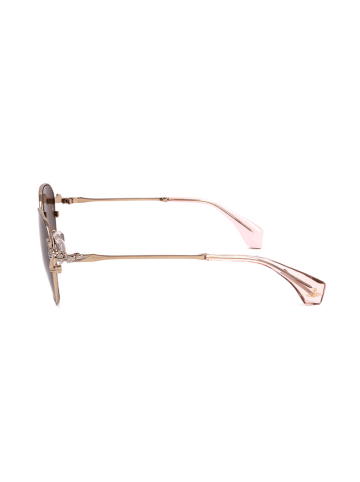 Vivienne Westwood Damen-Sonnenbrille in Braun/ Rosa