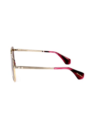 Vivienne Westwood Damen-Sonnenbrille in Braun/ Silber