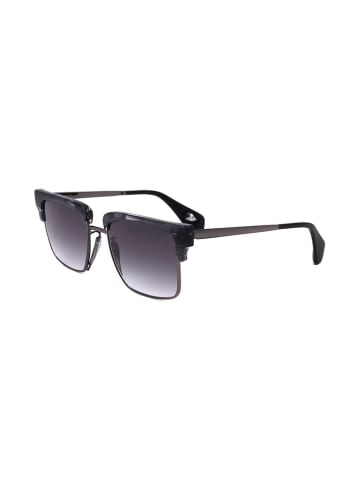 Vivienne Westwood Damskie okulary przeciwsłoneczne w kolorze granatowo-czarnym