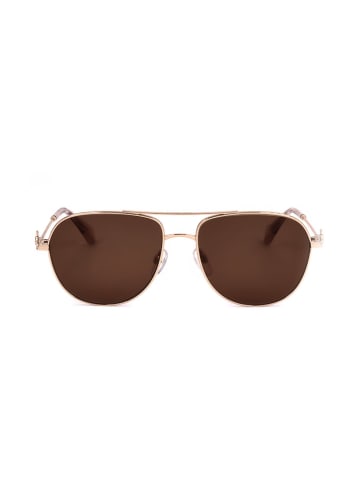 Vivienne Westwood Damen-Sonnenbrille in Braun/ Gold