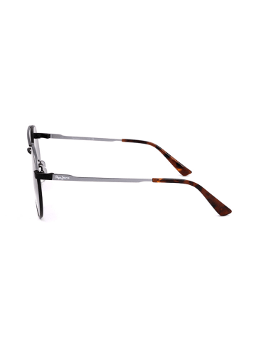 Pepe Jeans Męskie okulary przeciwsłoneczne w kolorze srebrno-czarnym