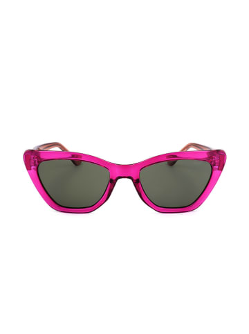 Pepe Jeans Damen-Sonnenbrille in Anthrazit/ Pink/ Hellbraun