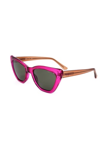 Pepe Jeans Damen-Sonnenbrille in Anthrazit/ Pink/ Hellbraun