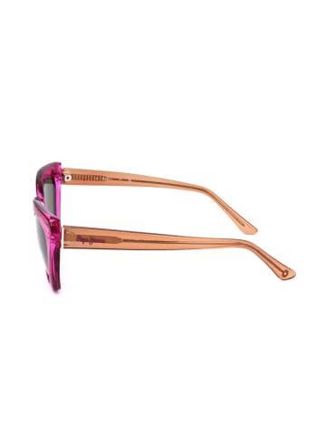 Pepe Jeans Damen-Sonnenbrille in Anthrazit/ Pink/ Hellbraun