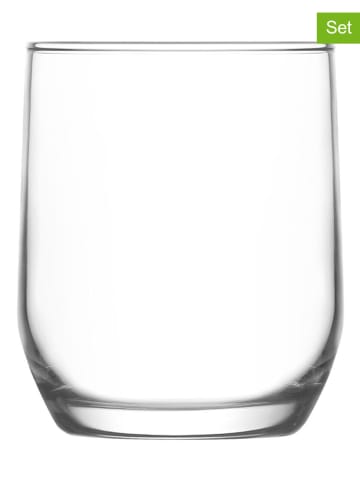 Hermia 6-delige set: glazen transparant - 315 ml