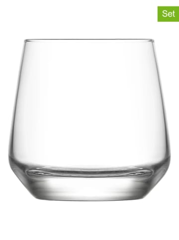Hermia 6-delige set: glazen transparant - 345 ml