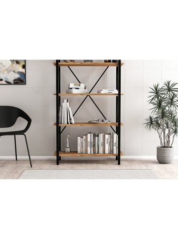 Scandinavia Concept Regał "Nero" w kolorze jasnobrązowym na książki - 100 x 180 x 34 cm