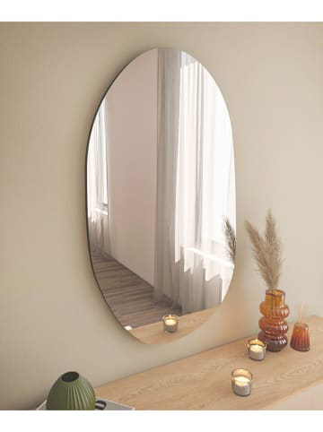 Scandinavia Concept Spiegel zilverkleurig - (B)89 x (H)52 cm