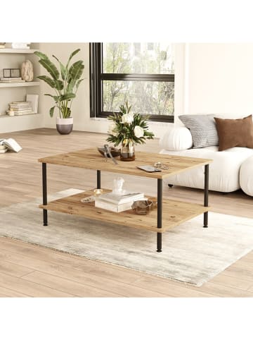 Scandinavia Concept Couchtisch in Hellbraun - (B)90 x (H)41 x (T)60 cm