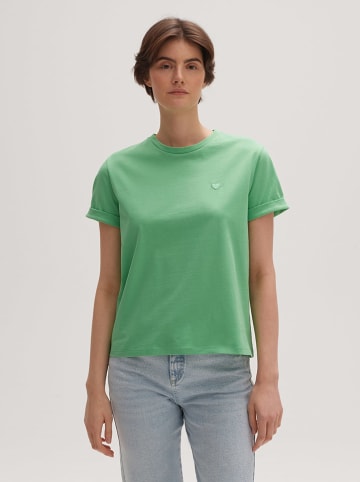OPUS Shirt "Serz" groen