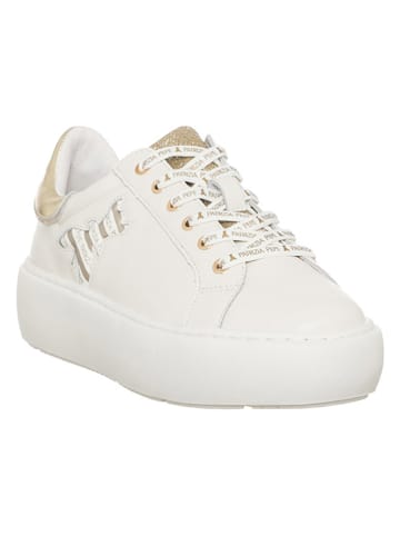 Patrizia Pepe Leren sneakers wit