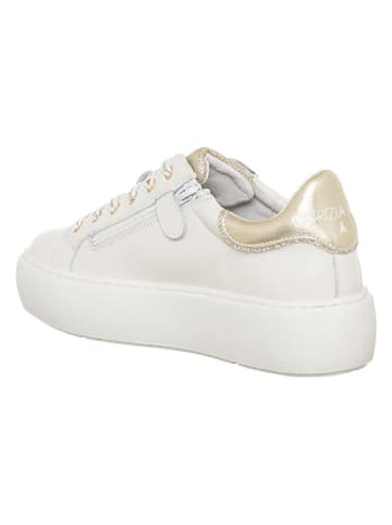 Patrizia Pepe Leren sneakers wit