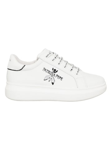 Patrizia Pepe Leder-Sneakers in Weiß