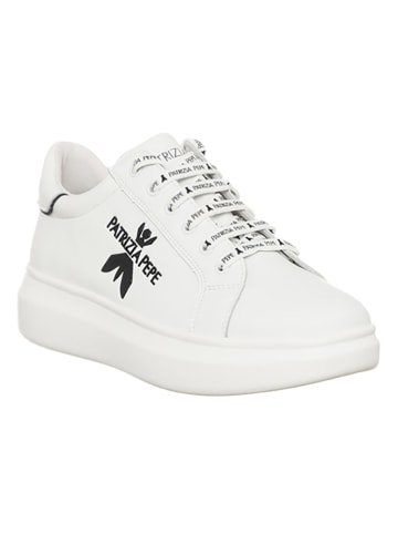 Patrizia Pepe Leder-Sneakers in Weiß