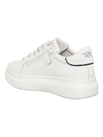 Patrizia Pepe Leder-Sneakers in Weiß