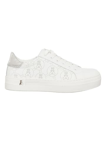 Patrizia Pepe Leren sneakers wit