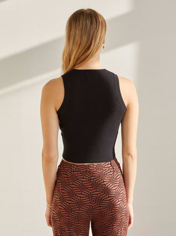 Yerse Top in Schwarz