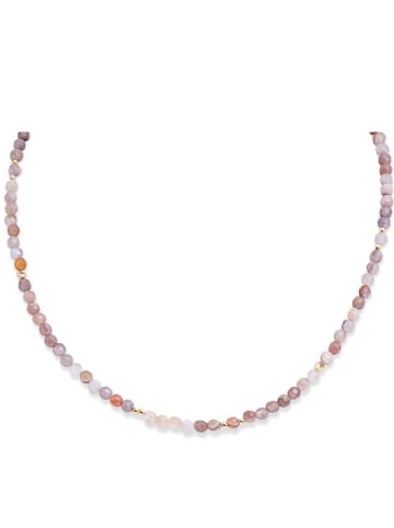 Ania Kruk Vergulde ketting met edelstenen - (L)35 cm