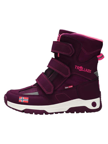 Trollkids Botki zimowe "Lofoten XT" w kolorze fioletowym