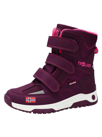 Trollkids Winterboots "Lofoten XT" in Lila