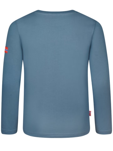 Trollkids Koszulka funkcyjna "Stavanger" w kolorze niebieskim